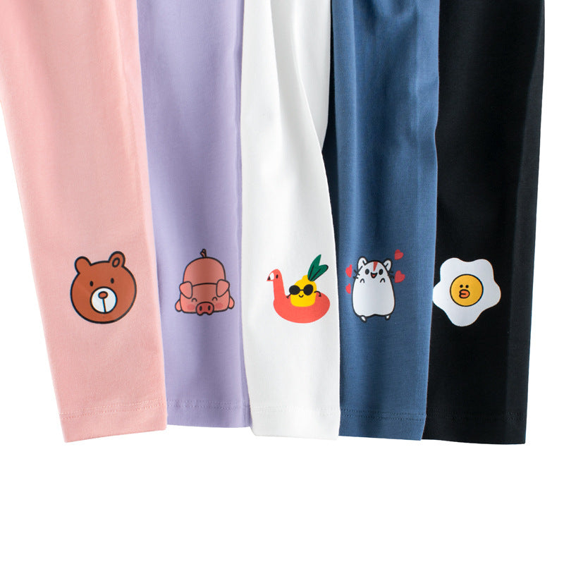 Autumn New Product Korean Girl Leggings Baby Stretch Trousers Autumn New Product Korean Girl Leggings Baby Stretch Trousers